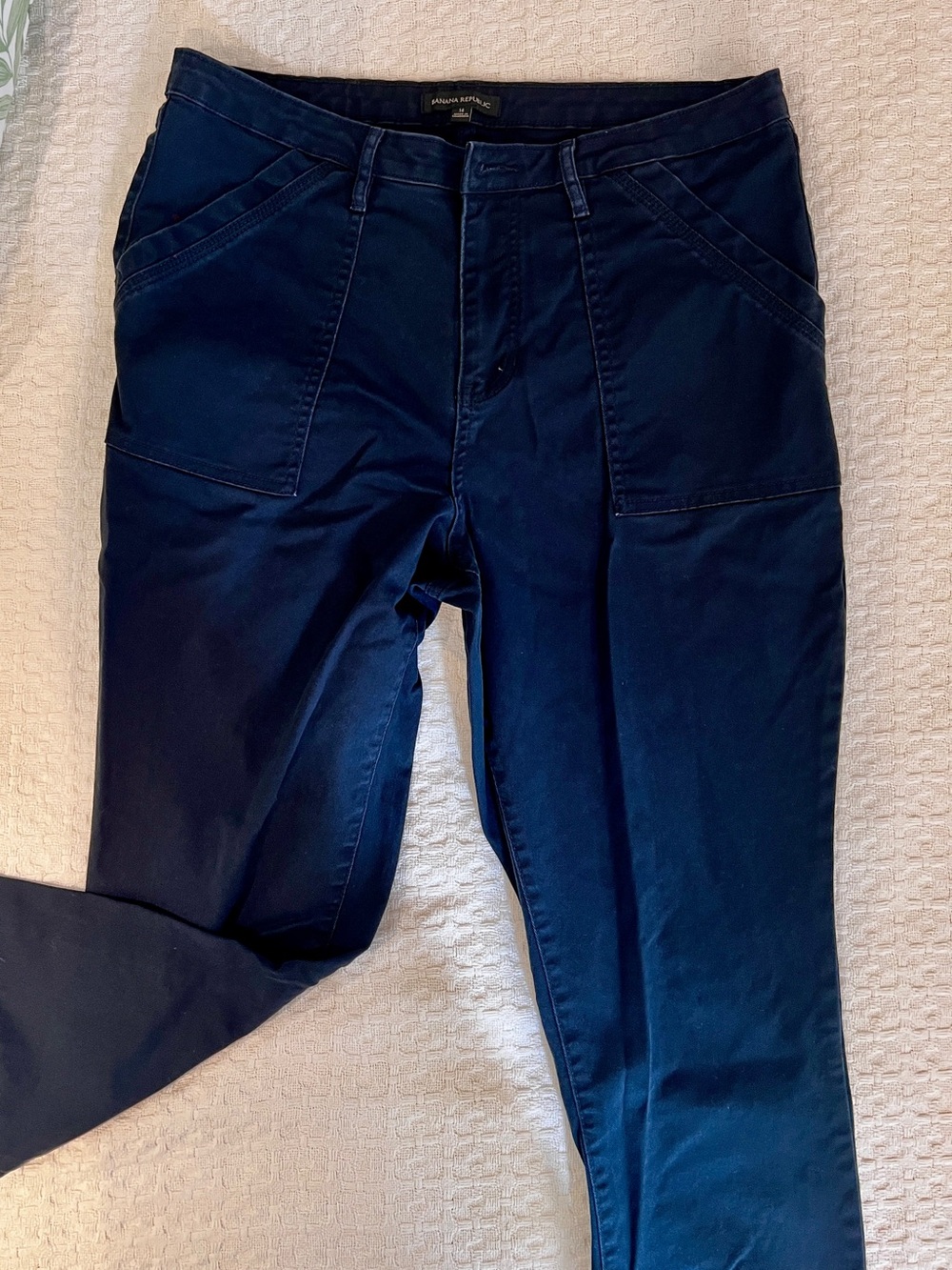 BANANA REPUBLIC Black Twill Pants Women’s 14